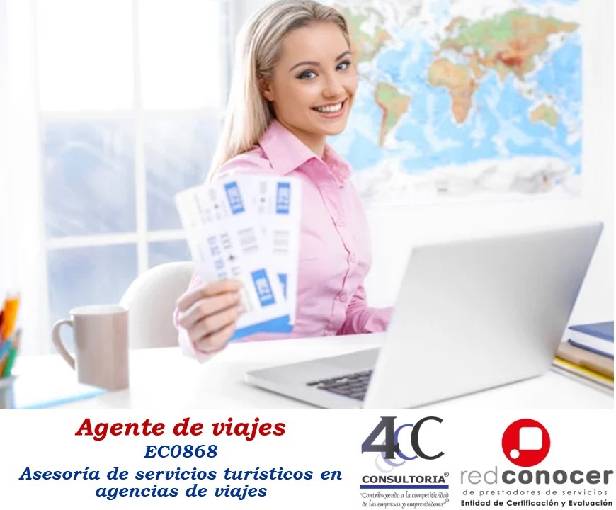 Asesoría de servicios turísticos en agencias de viajesPrestación de servicios de atención a clientes - EC0868