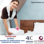 Camarista EC0043 Preparación de habitaciones para alojamiento temporal