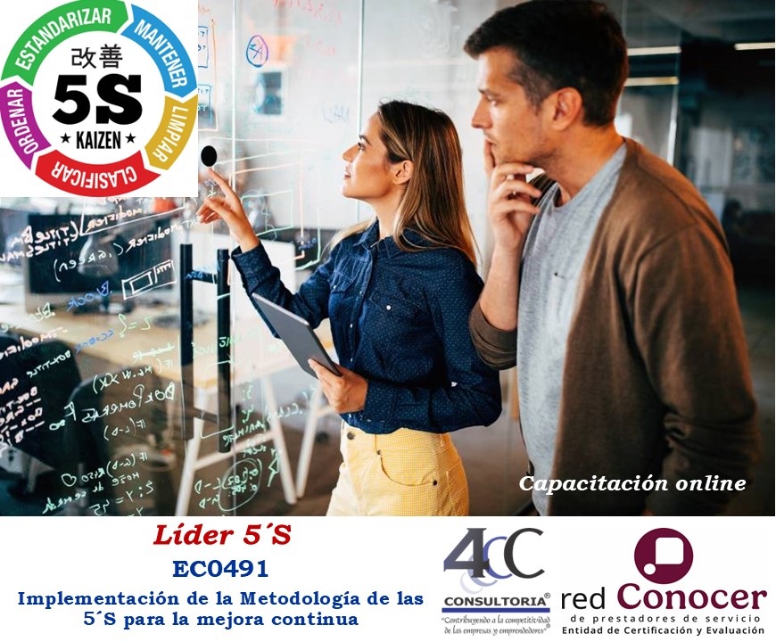 EC0491 Implementación de la Metodología de las 5´S para la mejora continua